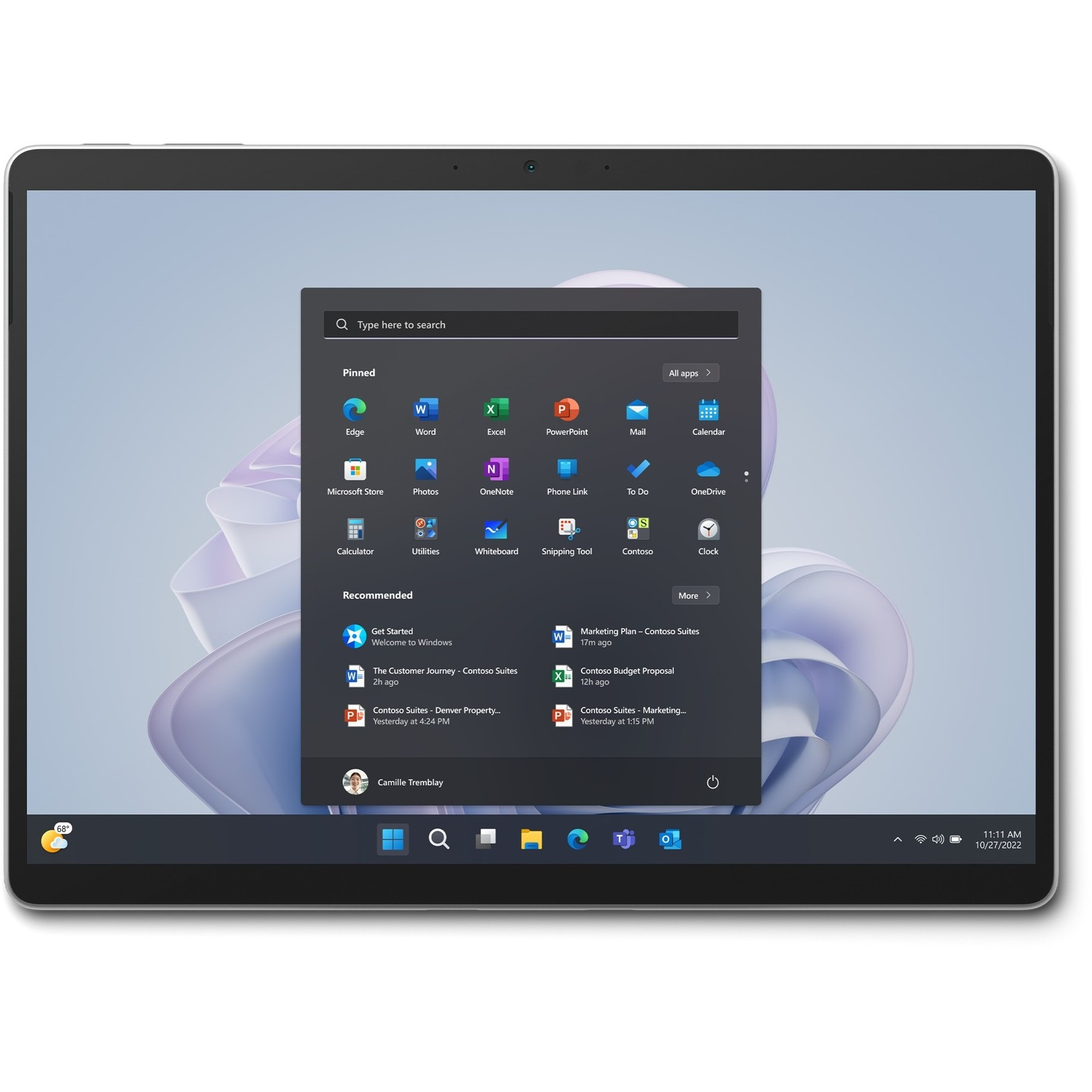MICROSOFT MS Surface 1TB Pro W10P, platin i7 Tablet, Platin 16GB GB, Zoll, 13 1000 13/2880x1920 9