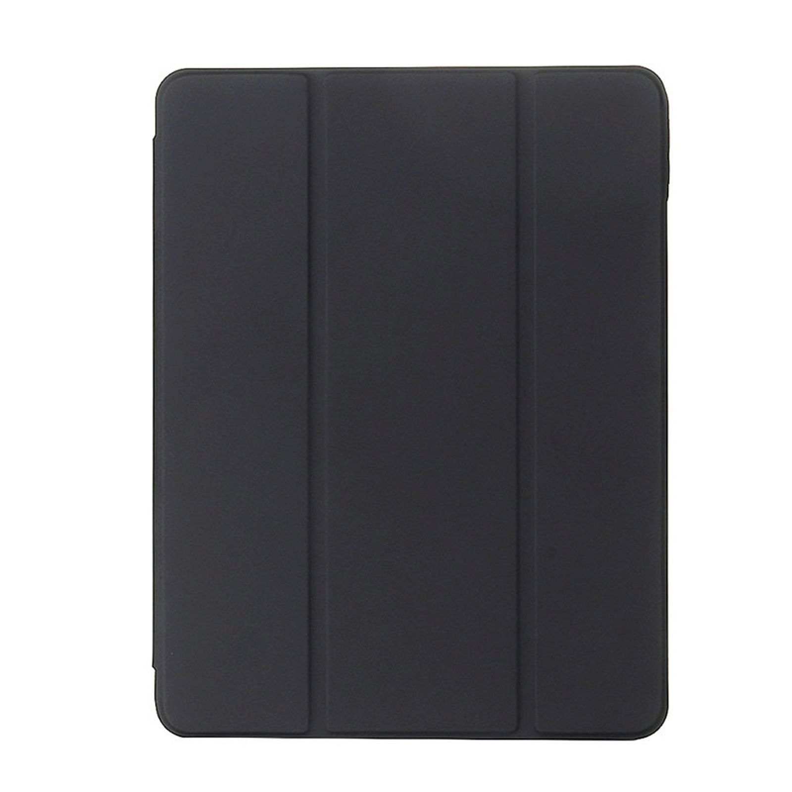 LOBWERK Hülle Schutzhülle Bookcover für 2020 Apple 12.9 Pro Schwarz Kunststoff, iPad