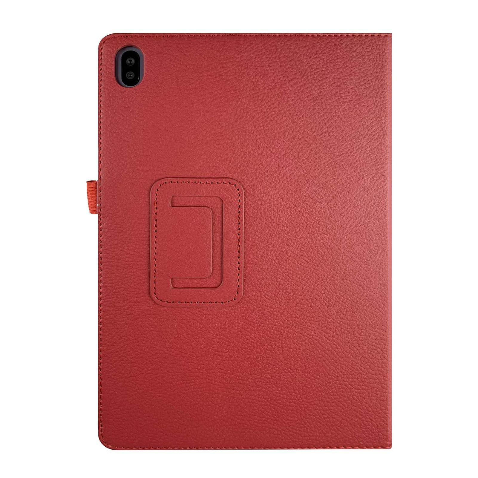 LOBWERK Hülle Rot Tab Schutzhülle P11 Zoll Bookcover Kunstleder, TB-J606F Lenovo 11 2021 TB-J606X für