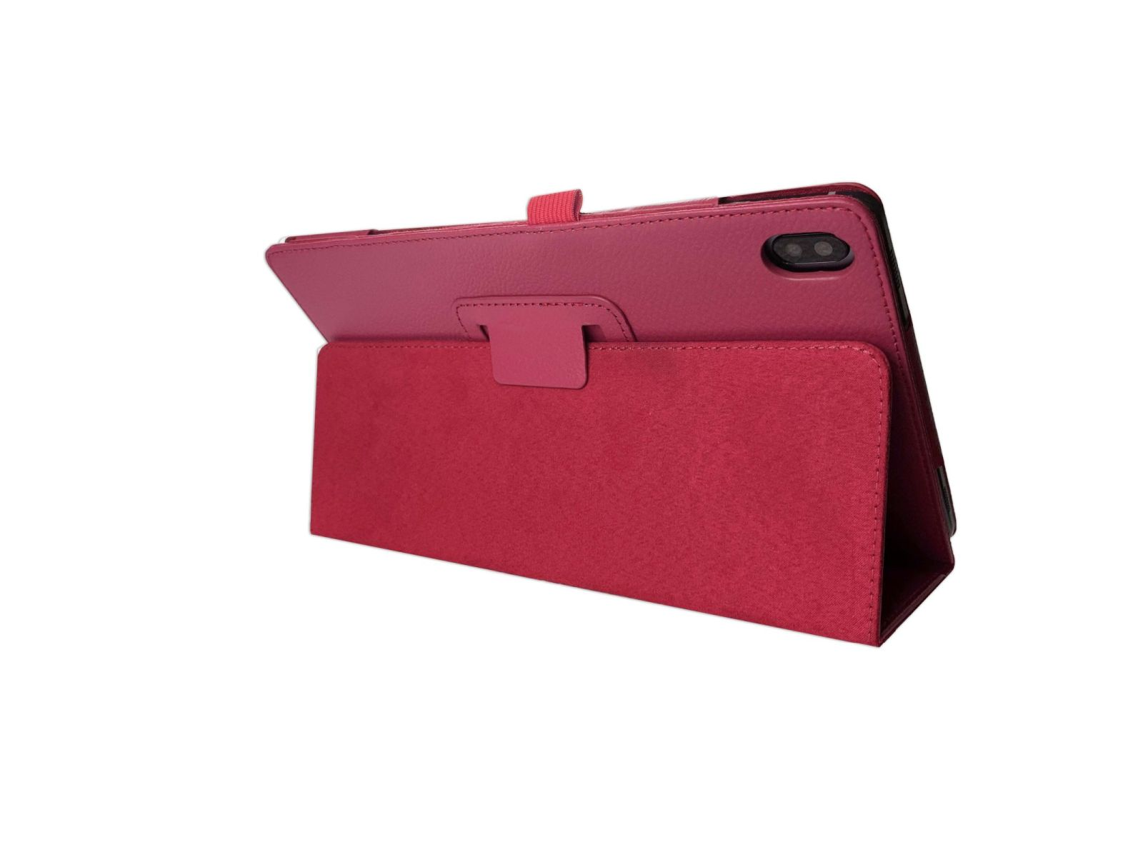 Tab Case Set LOBWERK Bookcover für 11 Kunstleder, P11 (Schutzhülle Lenovo 2021 + TB-J606X Schutzglas) Pink 2in1 TB-J606F Zoll