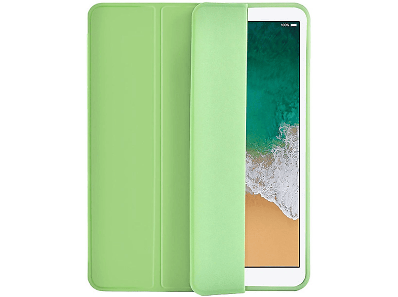 iPad 2019/2020/2021 Air Hülle Bookcover Pro Pro 10.5 für 3 Apple Kunststoff, 10.2 10.5 iPad Zoll Grün LOBWERK Schutzhülle