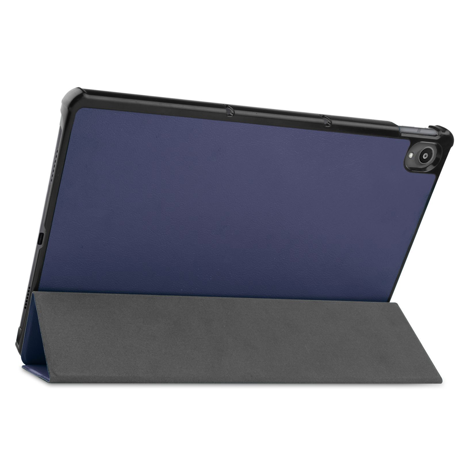LOBWERK 2in1 Lenovo Tab Bookcover Blau Set TB-J606F P11 TB-J606X 2021 für (Schutzhülle + Schutzglas) Kunstleder, Case 11 Zoll