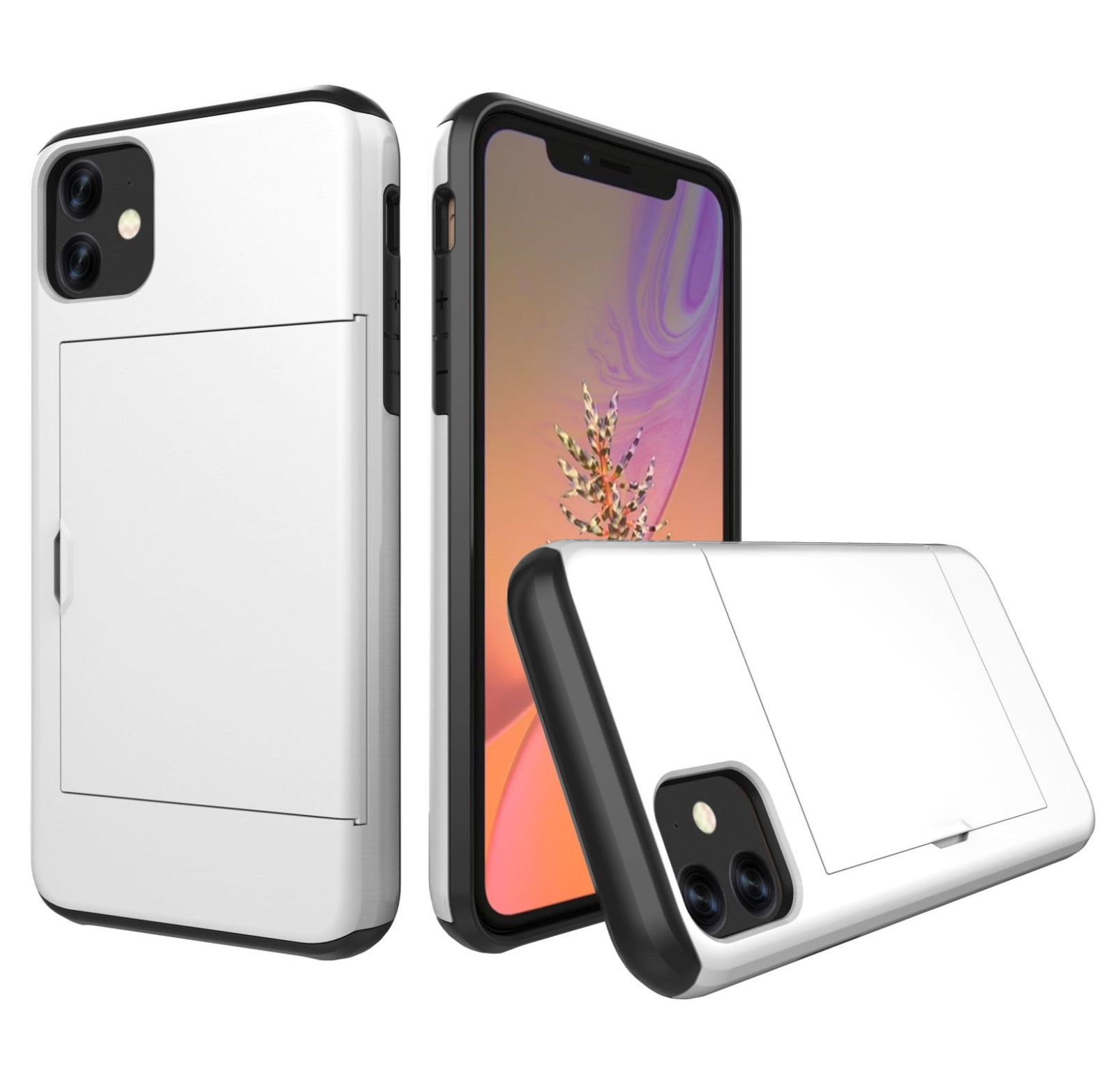 iPhone 6.1 11 silber Zoll, Hülle, LOBWERK 2019 Backcover, Apple,