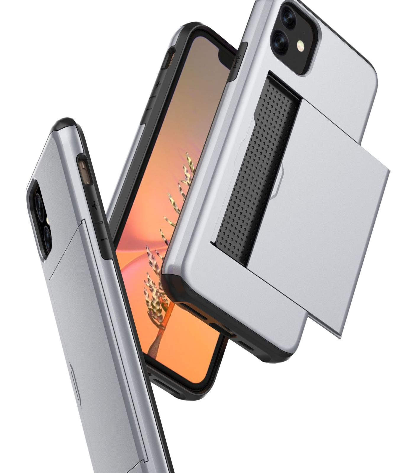LOBWERK Hülle, Backcover, Apple, Pro Max silber 11 6.5 Zoll, 2019 iPhone
