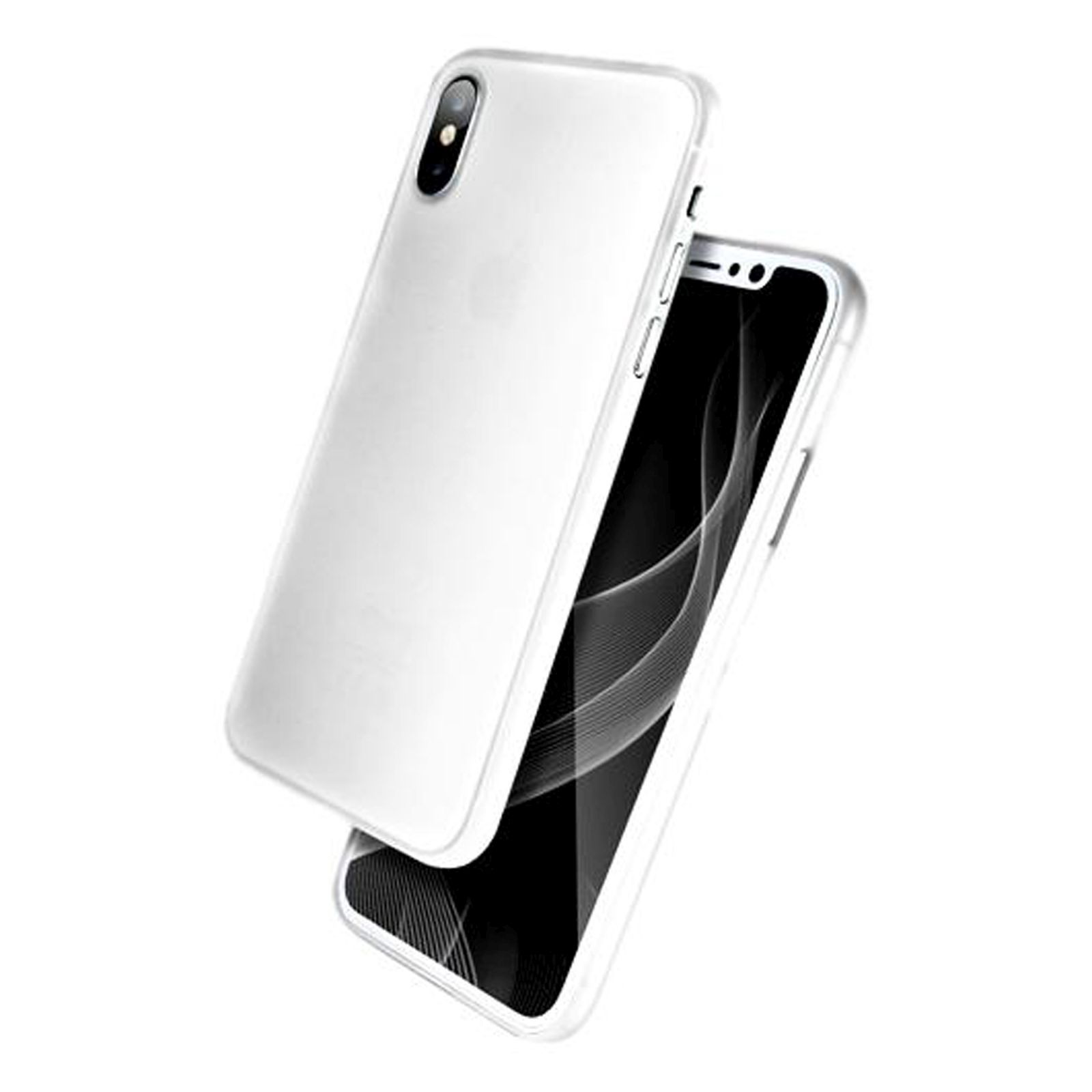 LOBWERK Hülle, Backcover, Apple, Transparent XS iPhone Max 6.5 Zoll
