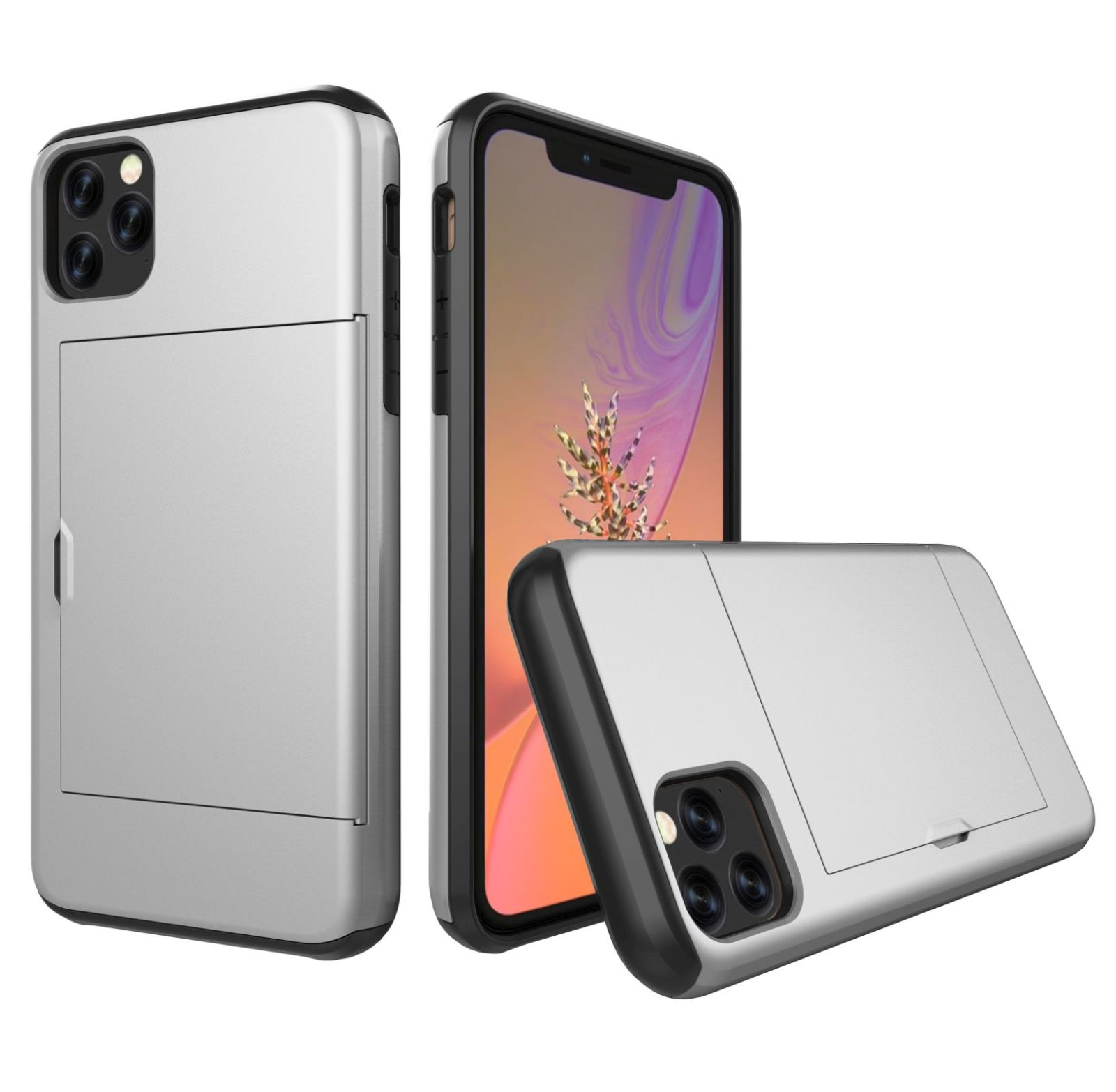 LOBWERK Hülle, 5.8 silber Apple, 11 Zoll, iPhone Backcover, Pro 2019