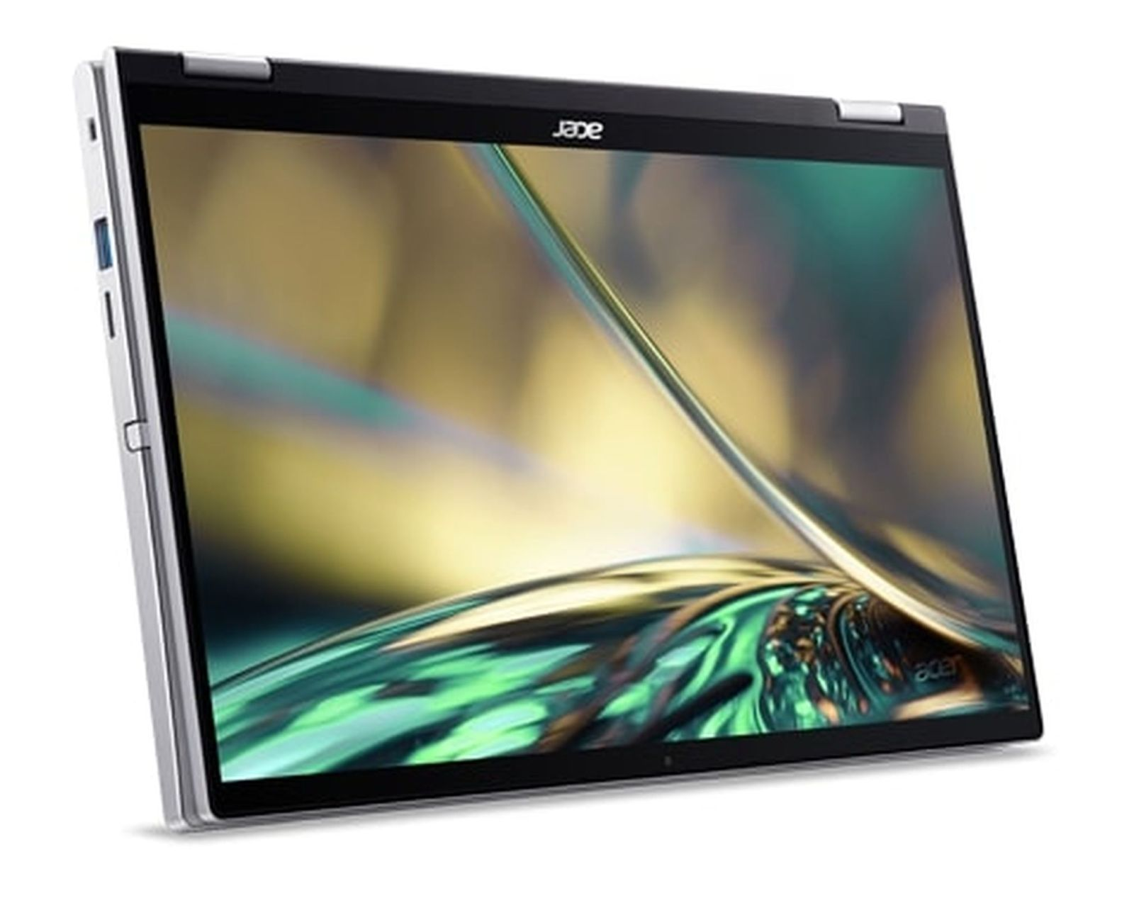 Zoll | Notebook TB SSD, Graphics, Prozesssor, 14 mit Convertible 16 1 | silber ACER Iris Spin SP314-55N Xe Silber, 3 RAM, Display, GB