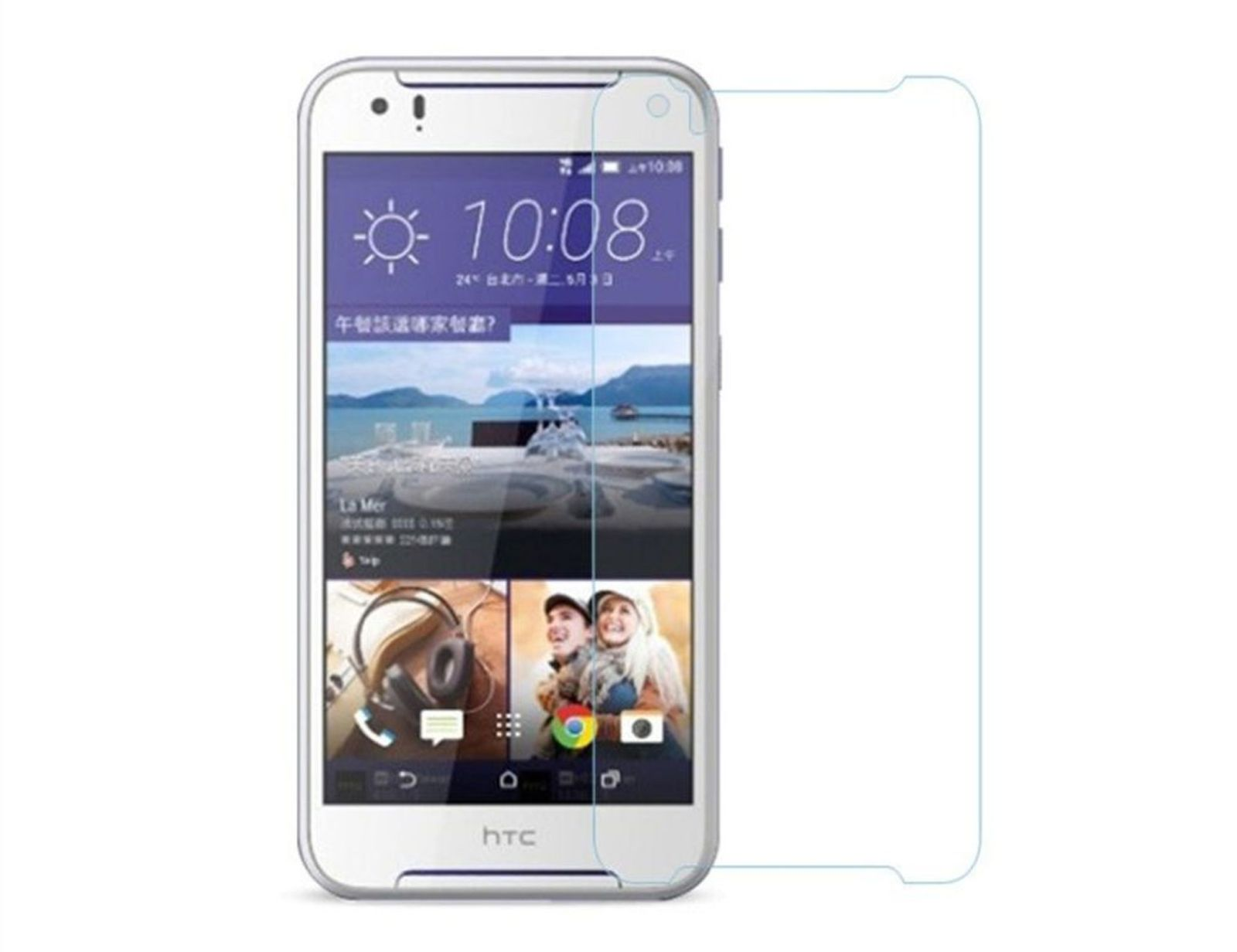 LOBWERK Glas Schutzglas(für HTC 530 Desire 630 D630) / D530 5.0