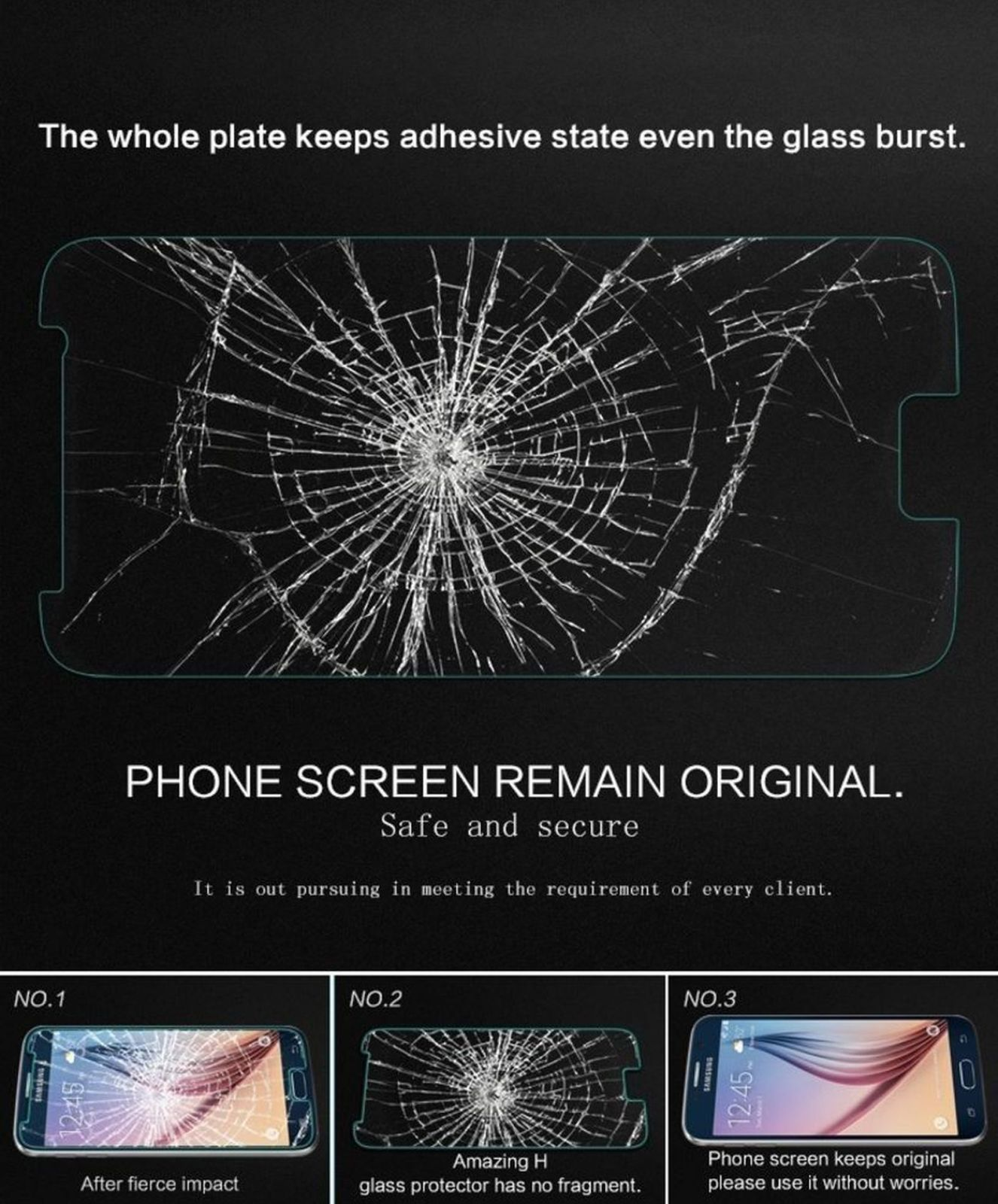 Samsung LOBWERK 2015 Schutzglas(für Galaxy 6.0 A9 Zoll) SM-A9000 Glas