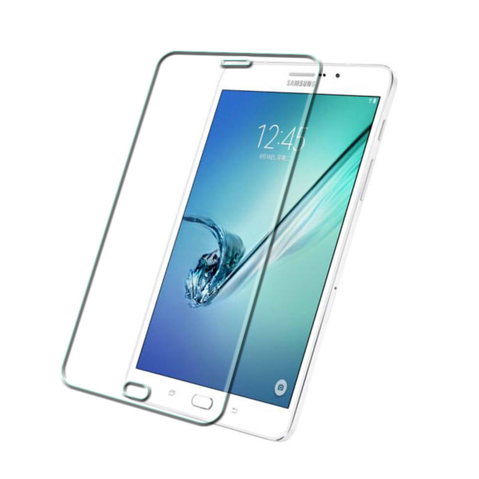 LOBWERK 2x 9.7 Folie Schutzfolie(für Samsung 9.7 T811 SM-T810 Zoll) T815 T813 S2 T819 Galaxy Tab