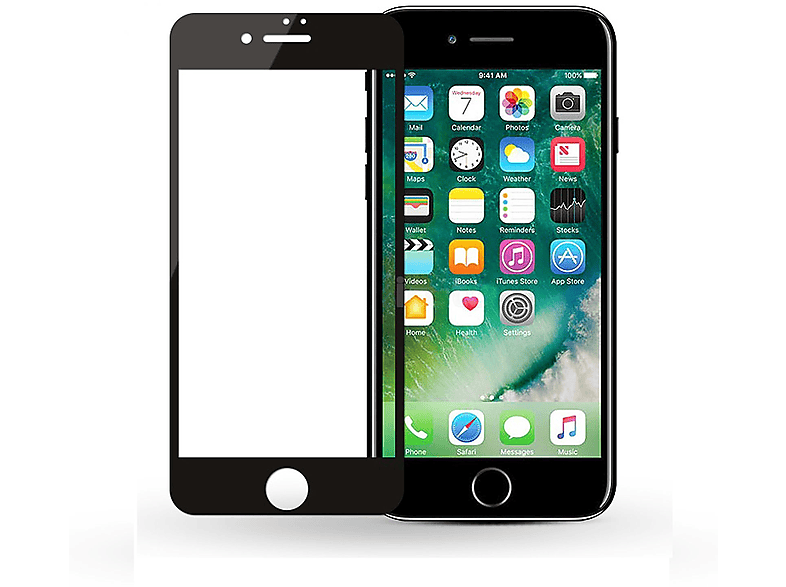 LOBWERK Glas Schutzglas(für 8 Apple Zoll) iPhone 5.5 Plus