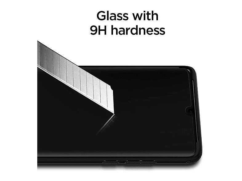 SCL Vetro Temperato Per Huawei P30 Lite – Pellicola 3D Copertura Totale (2 Pezzi) – Durezza 9H Anti Graffio E Anti Impronta – Senza Bolle - 3