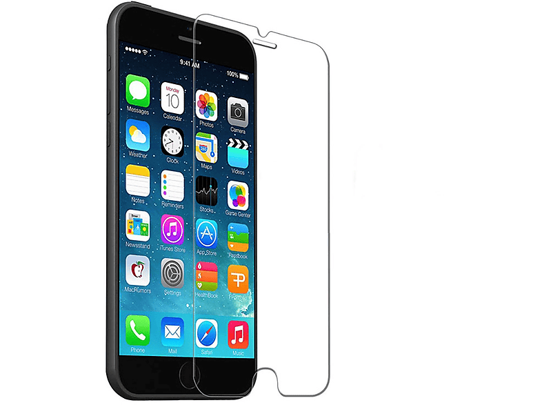 iPhone Zoll) 4.7 LOBWERK Glas Apple 7/8/SE2/SE3 Schutzglas(für