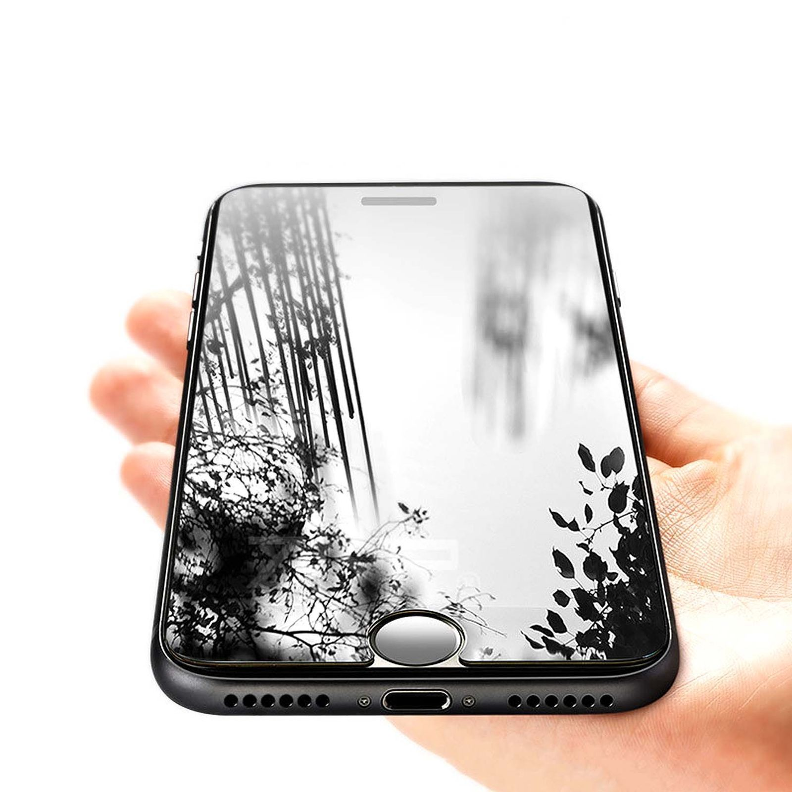 LOBWERK Glas Schutzglas(für Apple 4.7 iPhone Zoll) 7/8/SE2/SE3