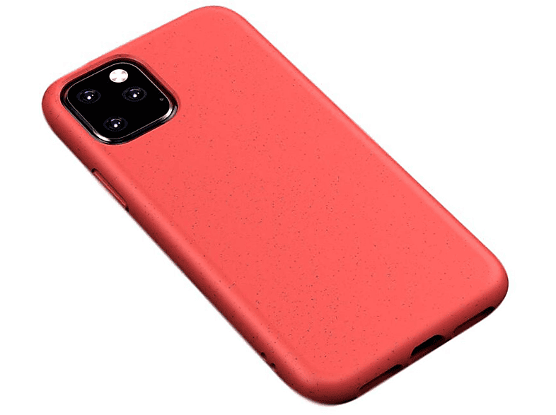 LOBWERK Hülle, Backcover, Apple, iPhone 11 Pro Max 6.5 6.5 Zoll, Rot | Backcover