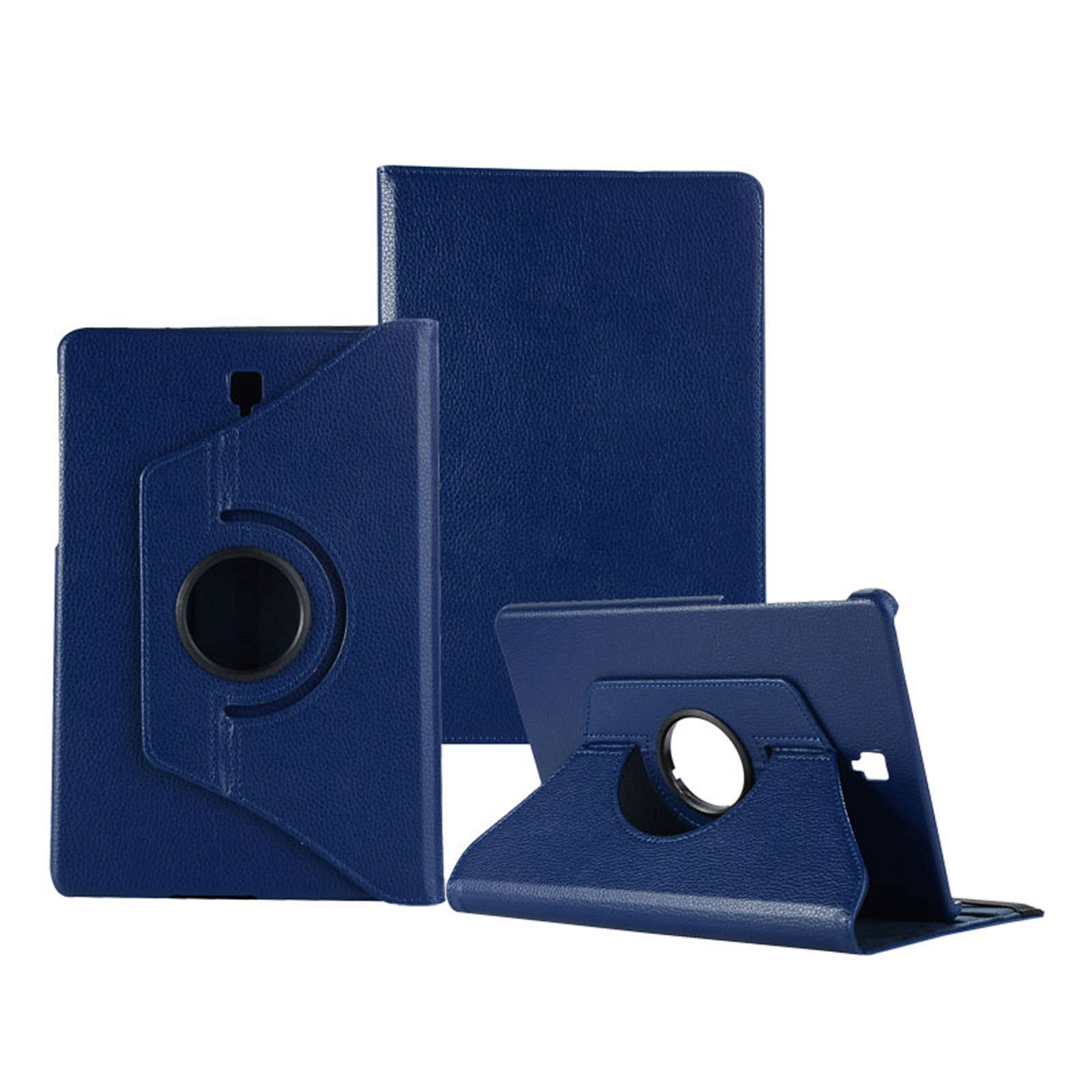 T835 Bookcover Hülle Schutzhülle Zoll S4 SM-T830 Kunstleder, Blau Samsung für Tab 10.5 LOBWERK Galaxy