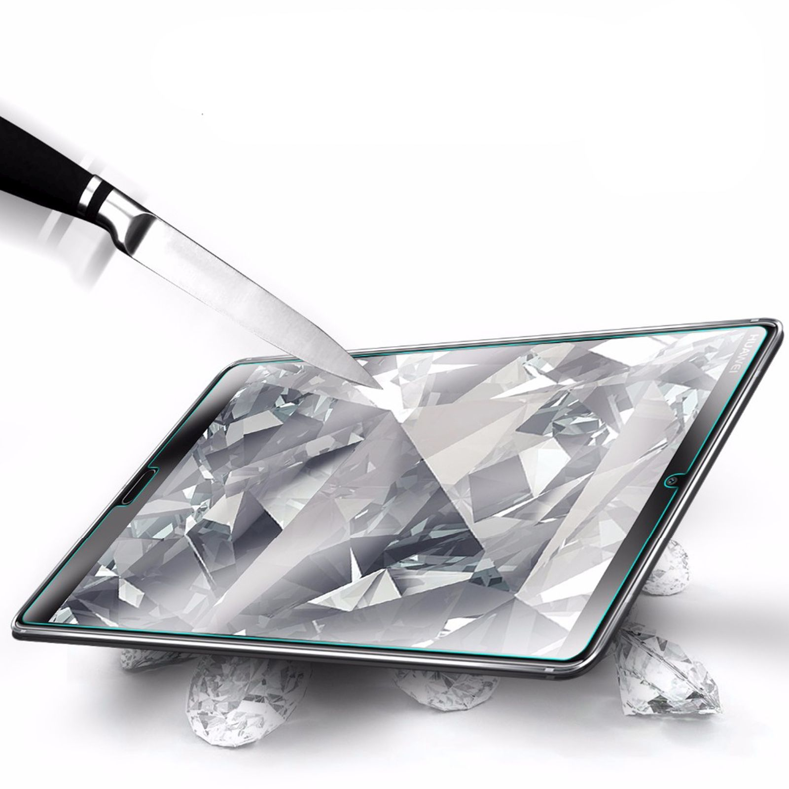 LOBWERK 2x Folie Zoll) MediaPad Schutzfolie(für M5 Huawei 8.4