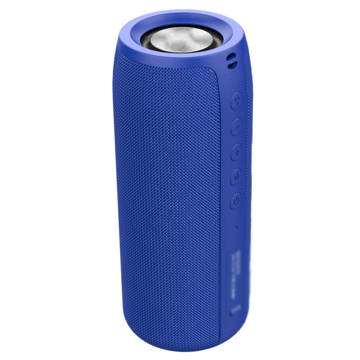 TWS-Gewebe-Subwoofer, Wasserfest Bluetooth-Lautsprecher, Kabelloser BYTELIKE Surround Sound-Qualität Bluetooth-Lautsprecher, Blau, Full-HD