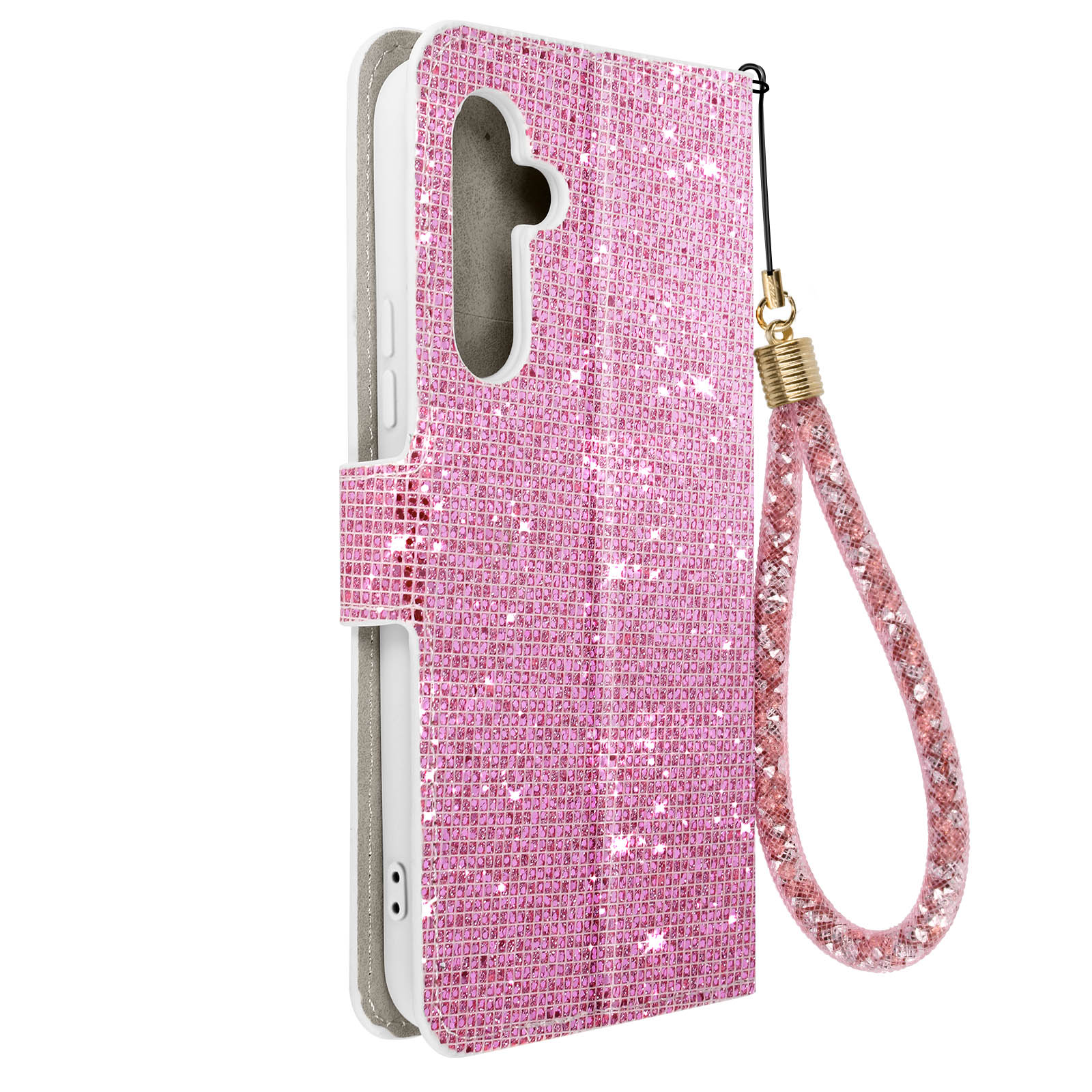 Glam Galaxy 5G, Bookcover, Edition A54 Disco Rosa Samsung, Series, AVIZAR