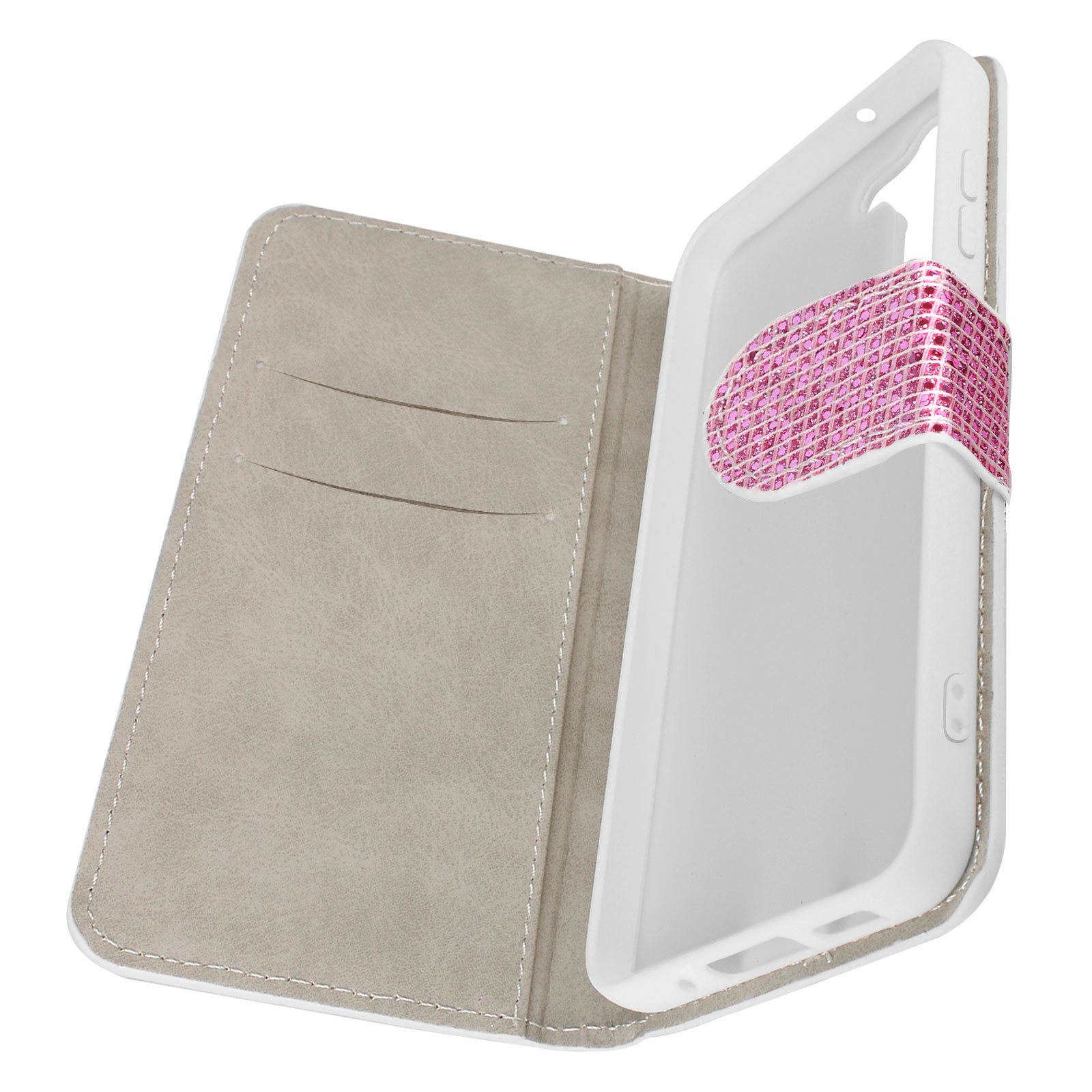 Rosa Galaxy Bookcover, A54 Glam Samsung, Series, AVIZAR Edition Disco 5G,