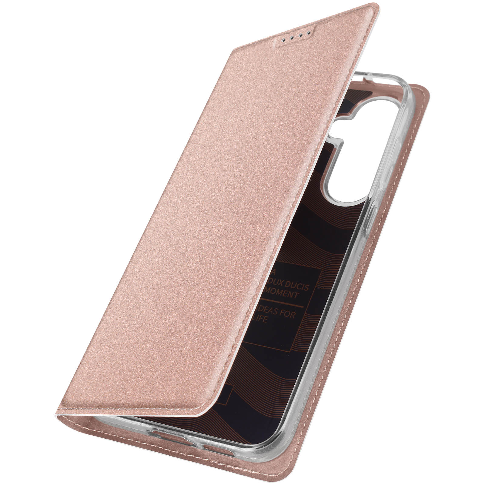 DUX DUCIS Soft Touch Galaxy Rosa S23 Samsung, Oberfläche, Karte Bookcover, Extrafach FE, für Series