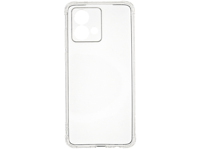 JAMCOVER 1.5 mm Anti Shock Backcover, Motorola, g84 5G, Transparent TPU moto Case