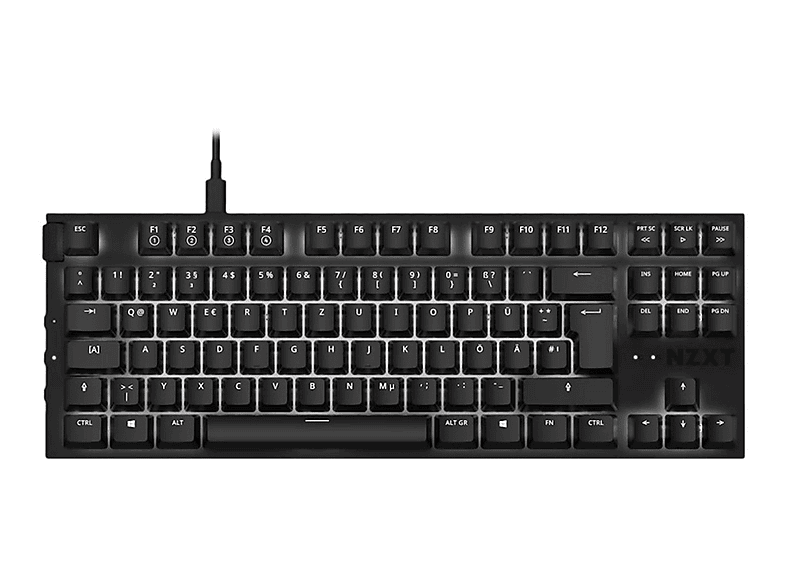 NZXT Function Tenkeyless, Tastaturen