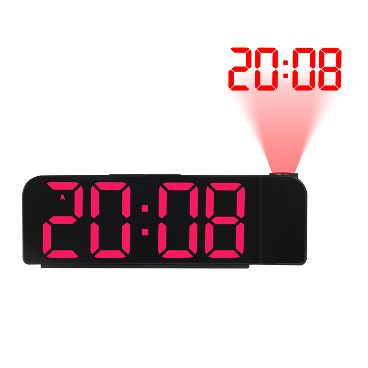 mit Temperaturanzeige Projektionswecker Uhr LED-Anzeige BRIGHTAKE und