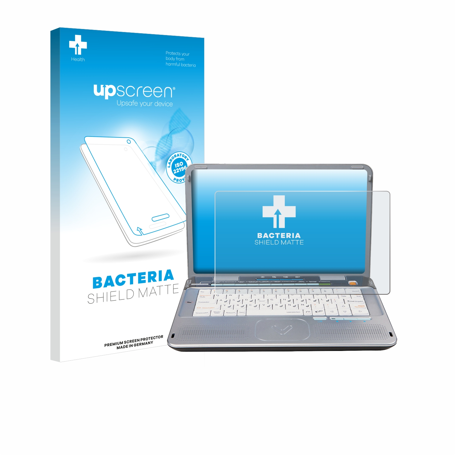XL Laptop Schutzfolie(für antibakteriell matte UPSCREEN entspiegelt Vtech E/R) Power