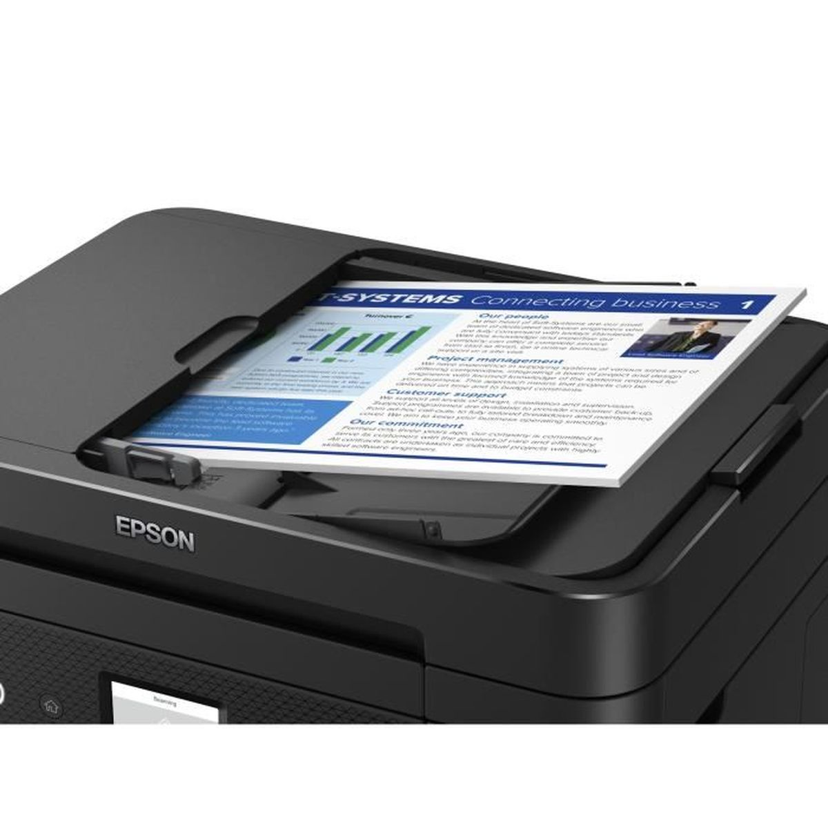 Drukarka wielofunkcyjna EPSON WorkForce WF-2960DWF Czarny