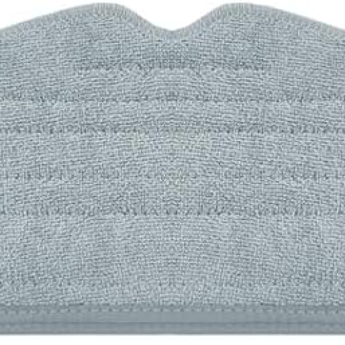 Zbliżenie jasnoniebieskiej nakładki do mopa z mikrofibry o teksturowanej powierzchni.