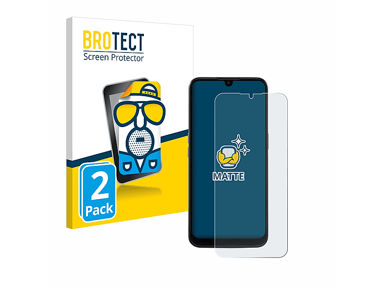 Film Protection Écran BROTECT Pour Doro Aurora A10 - Lot De 2 - Ultra Clair, Anti-Rayures, Anti-Empreintes - 4
