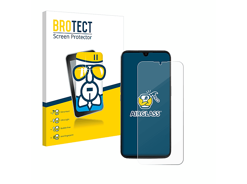 8210) BROTECT klare Schutzfolie(für Doro Airglass