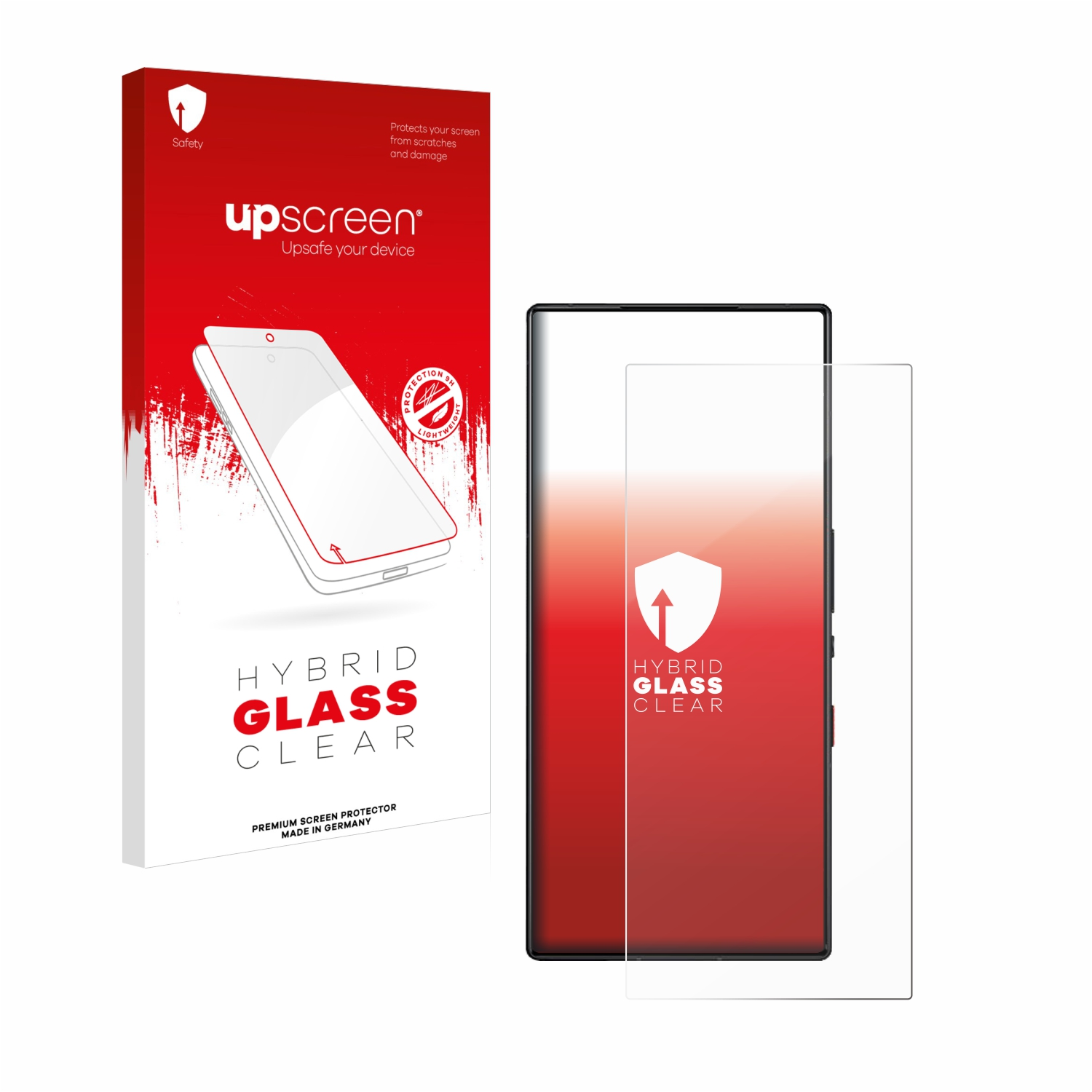 UPSCREEN klare Schutzfolie(für ZTE Red Nubia Pro+) Magic 9