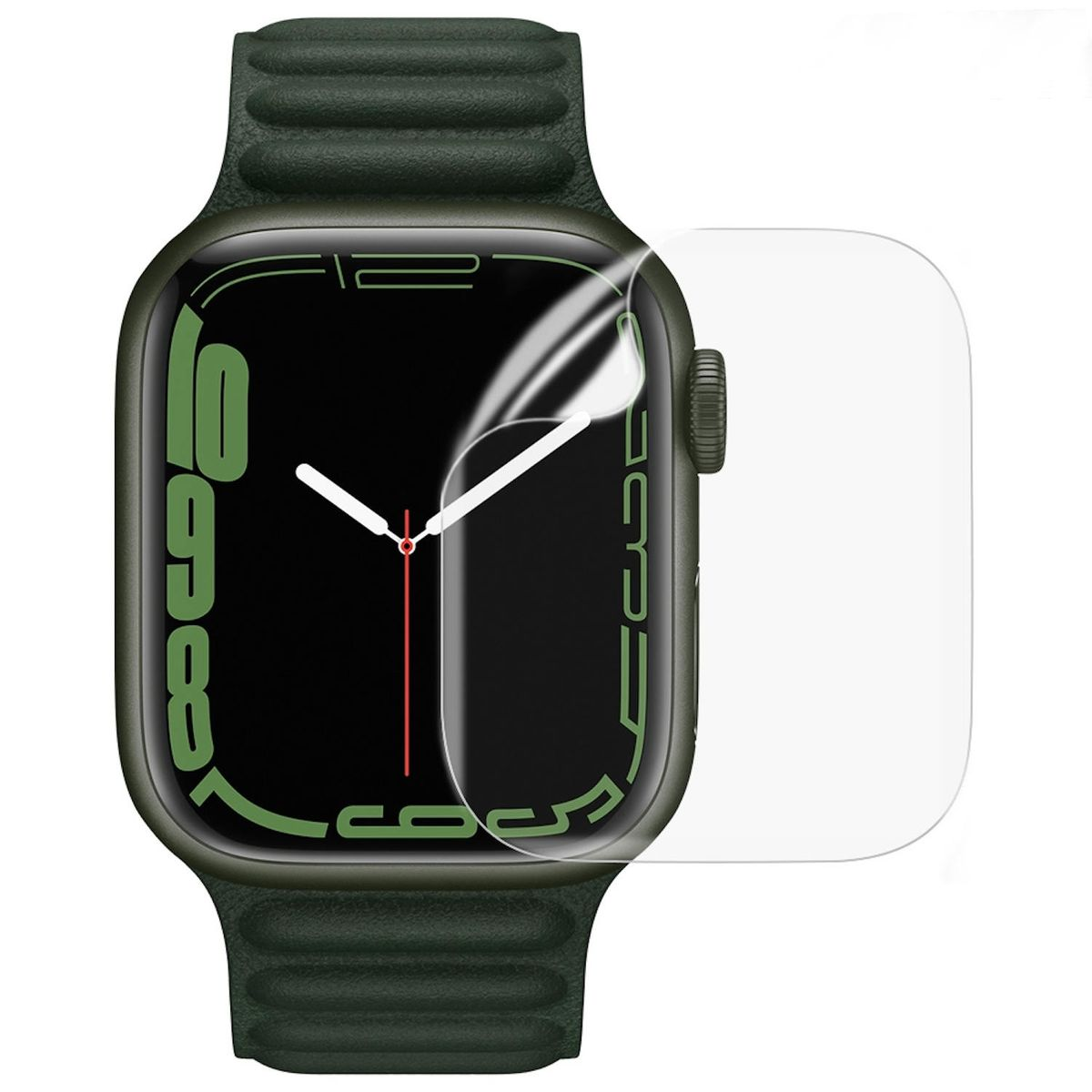WIGENTO Hydrogel Schutz Ultra Watch 1 49mm) Folie Schutzglas(für 2 + Apple