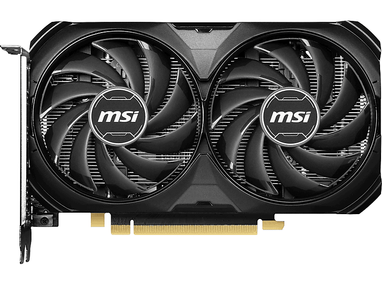 MSI GeForce RTX4060 Ti VENTUS 2X BLACK OC 8GB GDDR6 (NVIDIA, Grafikkarte)