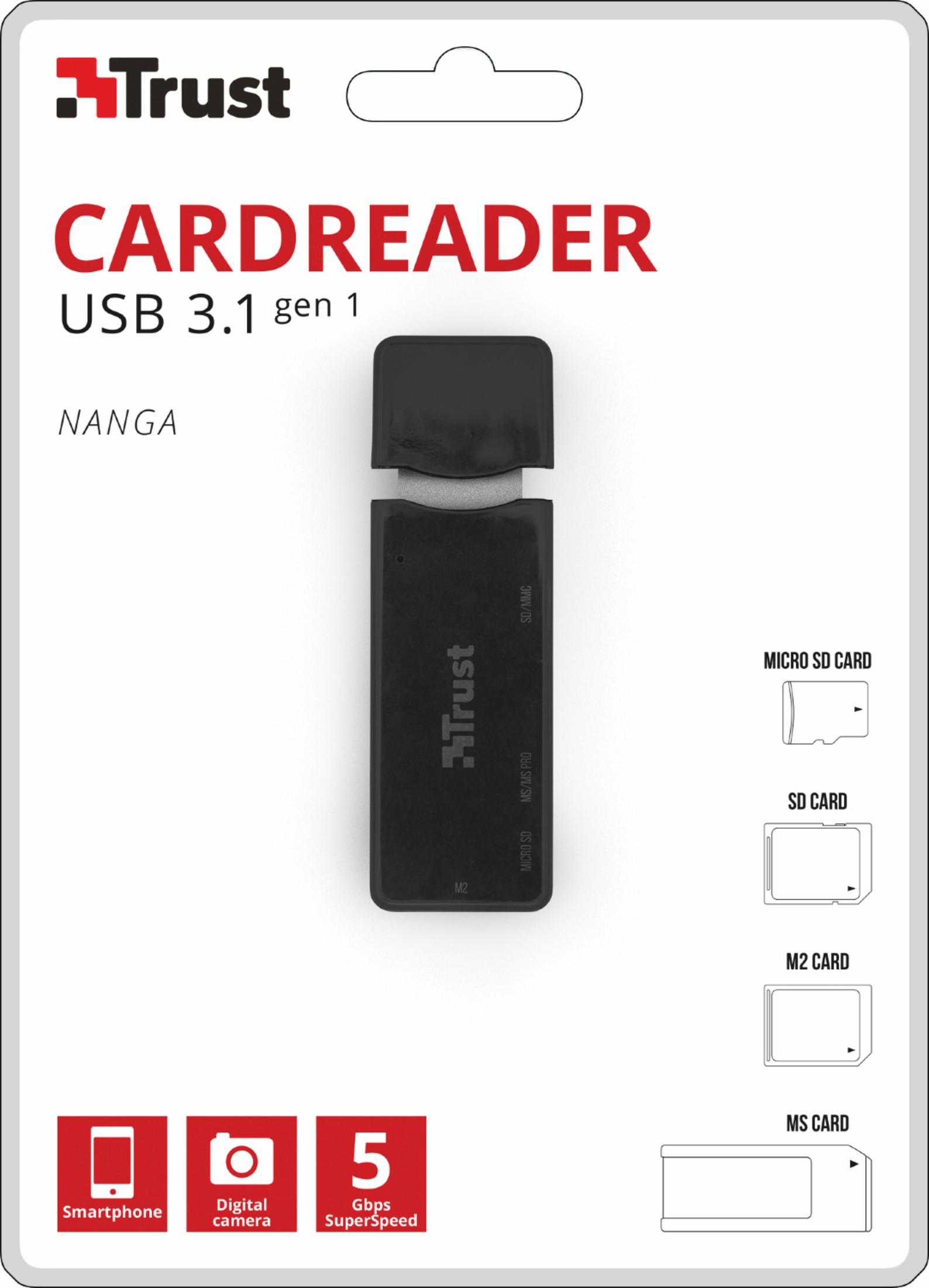 21935 USB 3.1 NANGA TRUST Kartenleser CARDREADER