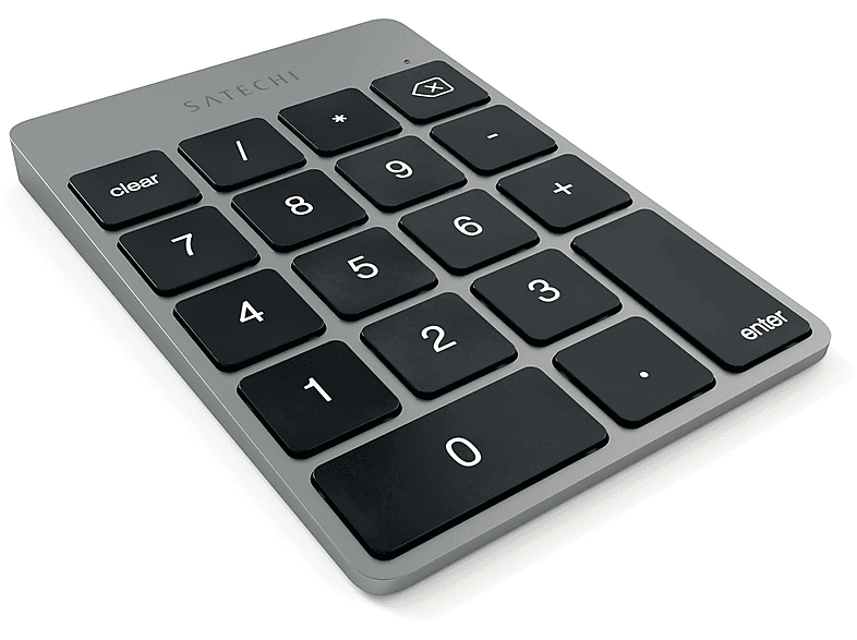 SATECHI 240571 SLIM KEYPAD WRLS GREY SPACE Gray Ziffernblock Space