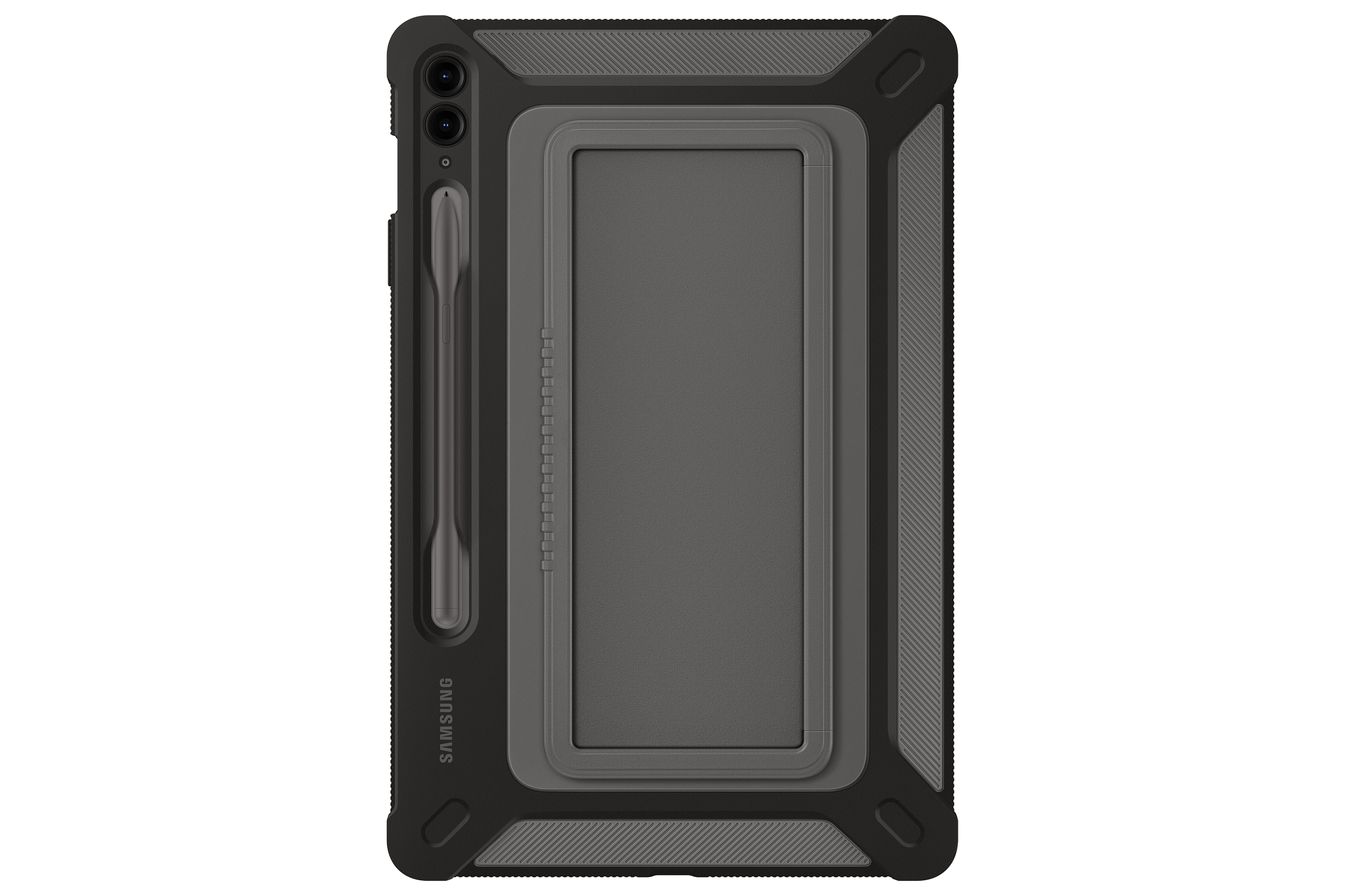 Funda tablet - SAMSUNG EF-RX610, Para Samsung Galaxy Tab S9 FE+, S9+, Negro