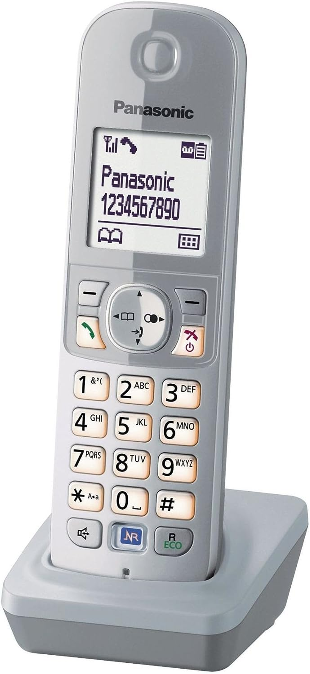 Schnurloses KX-TGA EXS Telefon 681 PERLSILBER PANASONIC