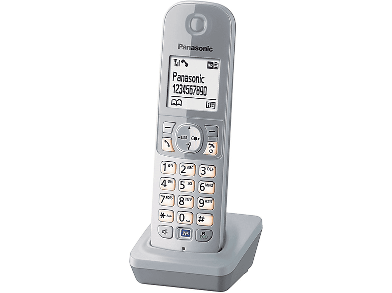 PANASONIC KX-TGA 681 EXS PERLSILBER Schnurloses Telefon
