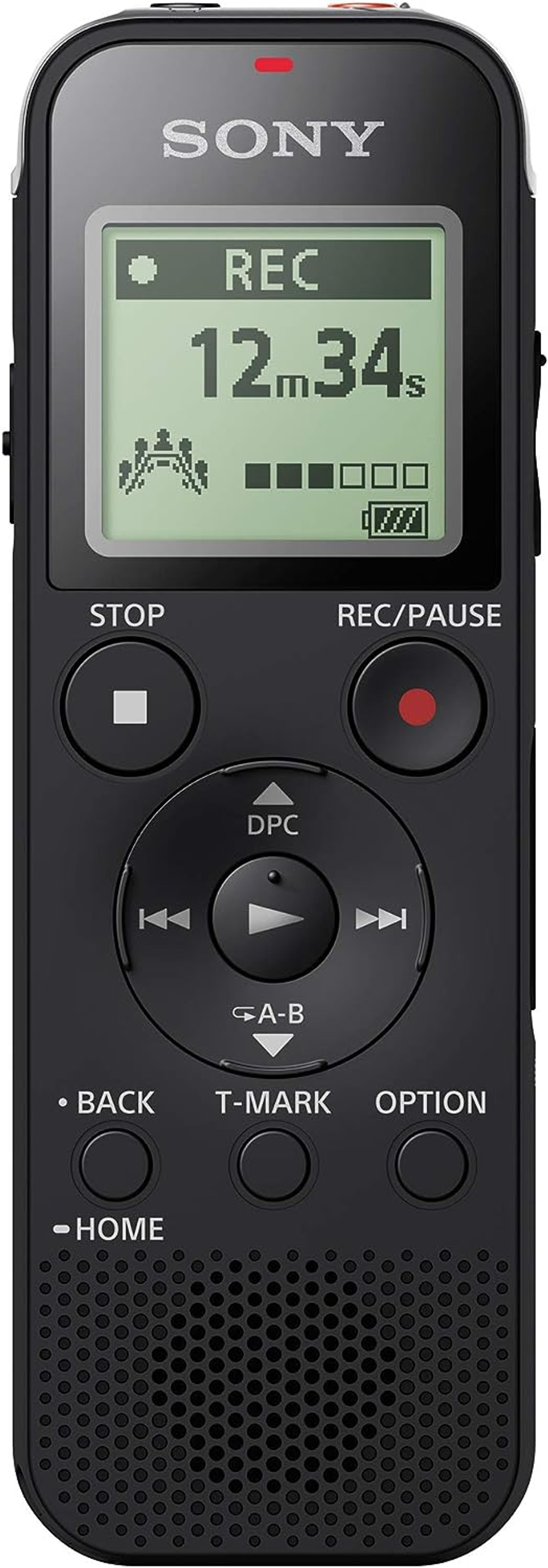 SONY ICD-PX 470 Diktiergerät, Schwarz