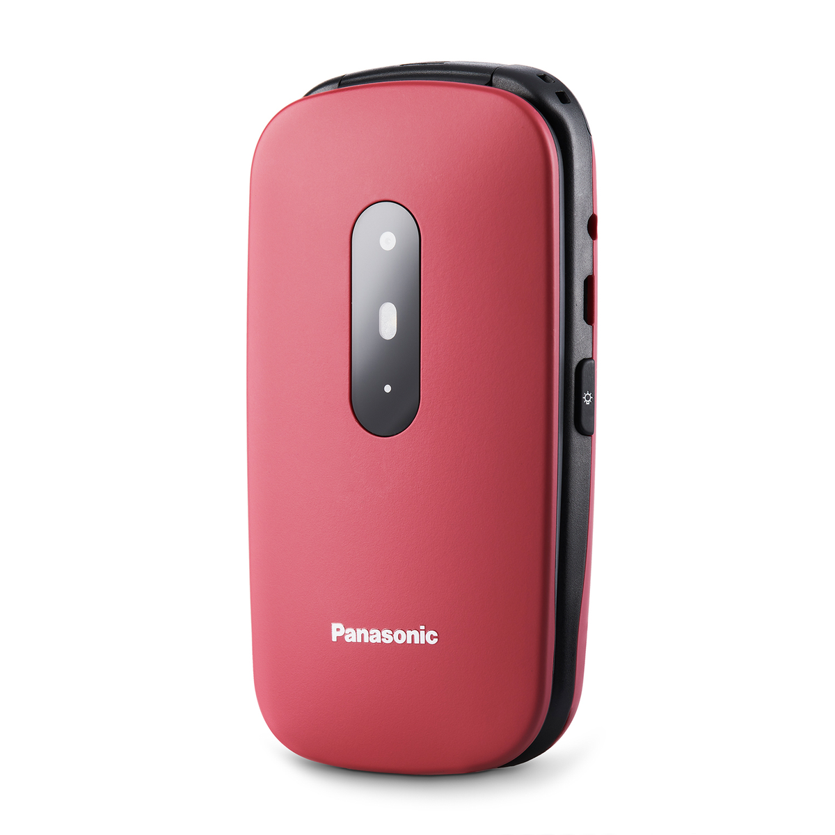 Móvil básico - PANASONIC KX-TU 446 EXR, Rojo, 0 GB, 1,300 mAh