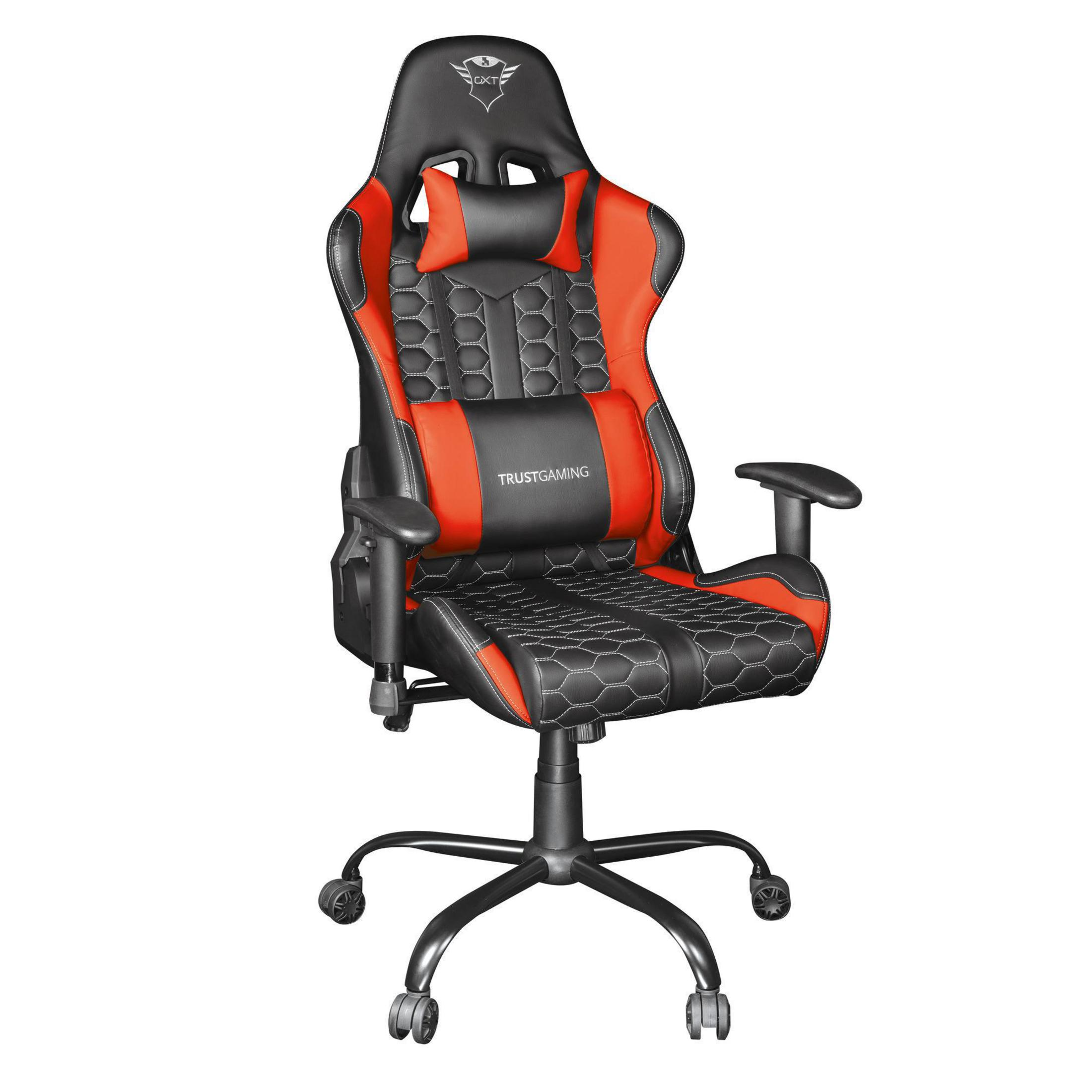 Rot Stuhl, TRUST RESTO 24217 708R GXT CHAIR Gaming RED GAMING