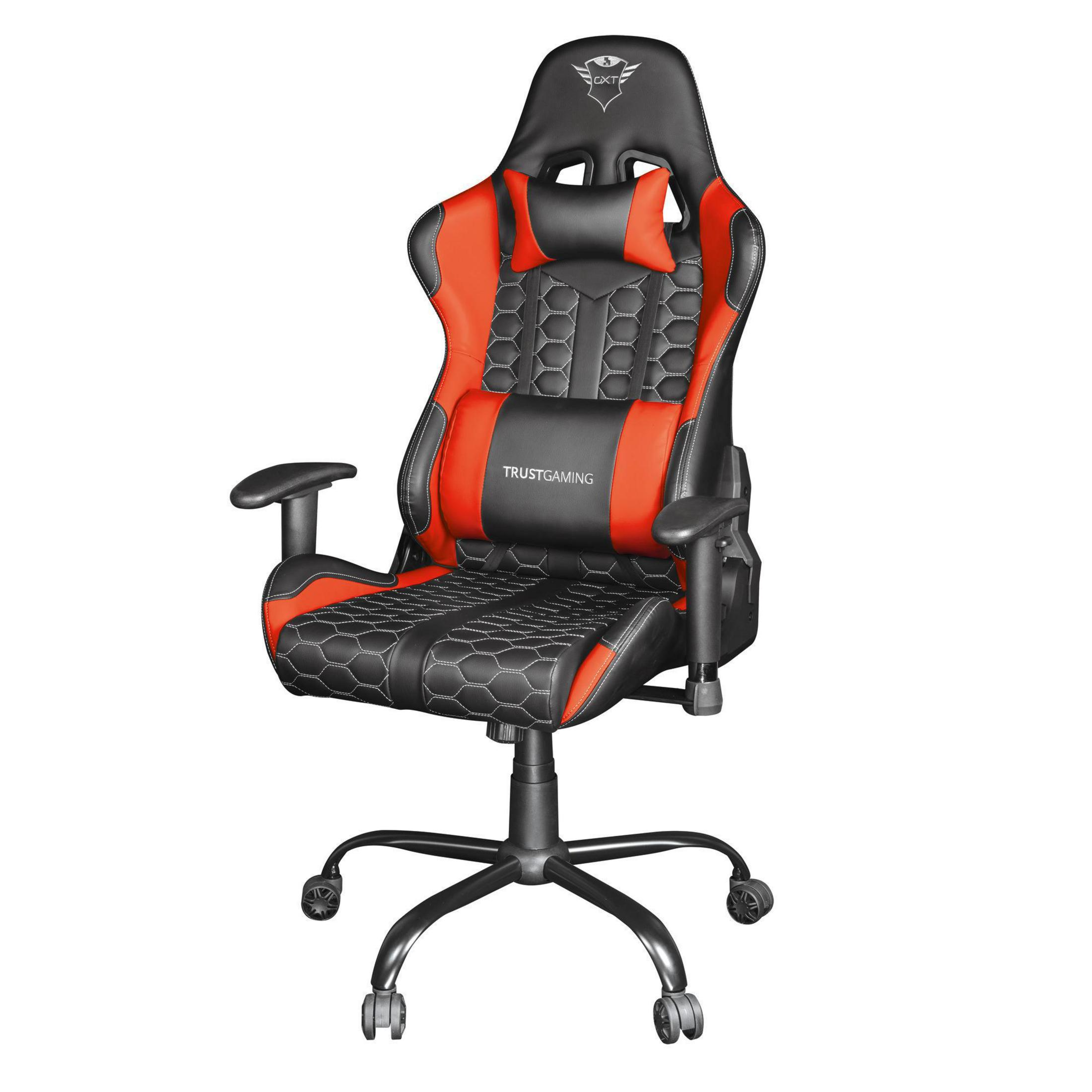 TRUST 24217 Gaming 708R RESTO GXT CHAIR Stuhl, GAMING Rot RED
