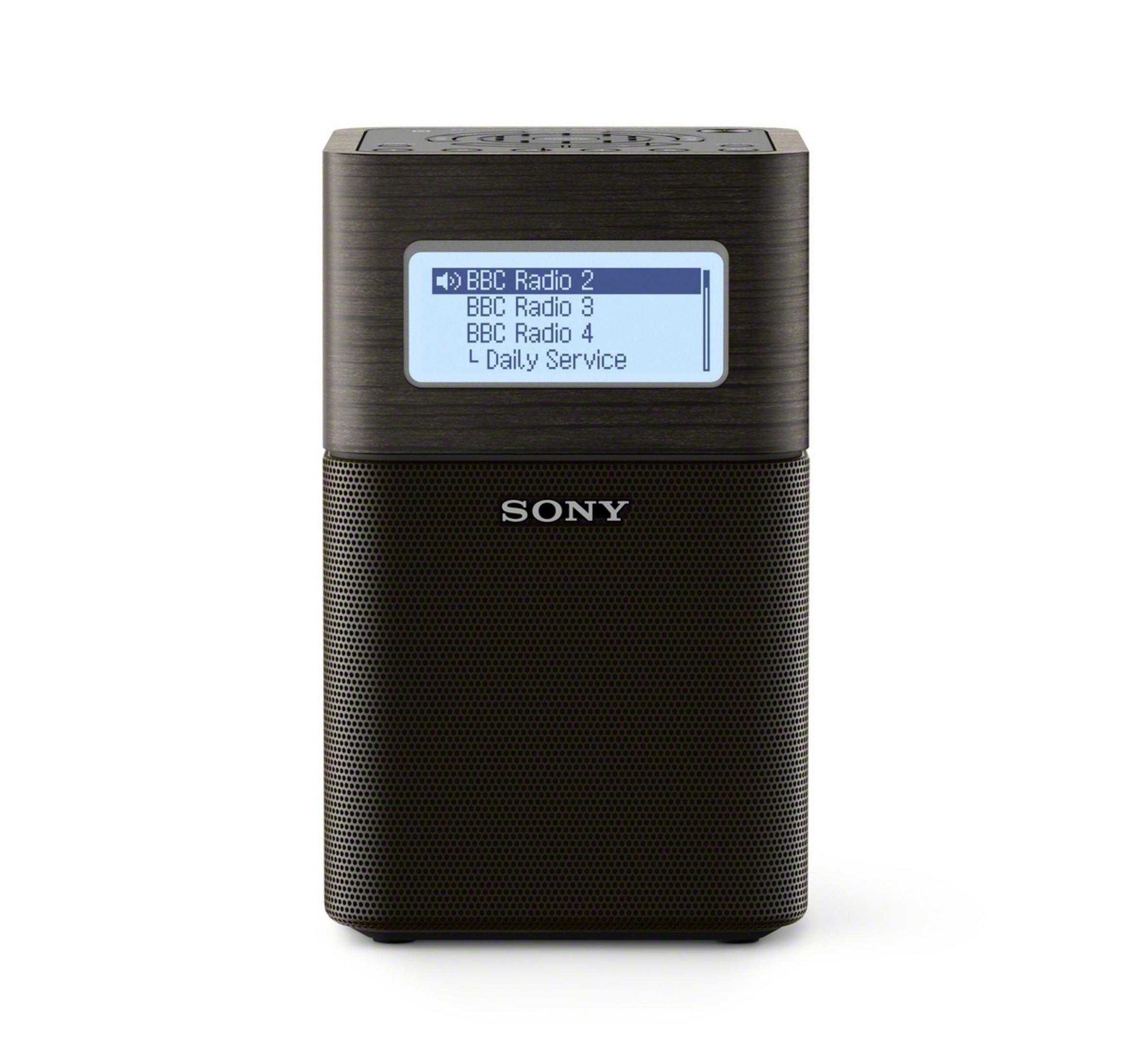 SONY XDR-V DAB+, 1 Digital Radio, DAB, Digitalradio, BTDB.EU8 Schwarz
