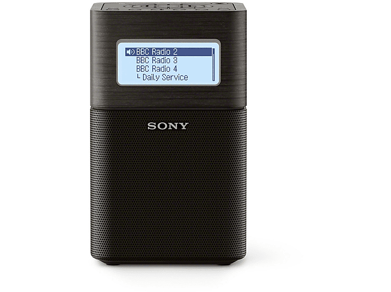 SONY XDR-V 1 BTDB.EU8 Digitalradio, Digital Radio, DAB+, DAB, Schwarz
