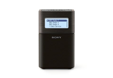 SONY XDR-V 1 MediaMarkt Digital Radio, | DAB, DAB+, BTDB.EU8 Schwarz Digitalradio