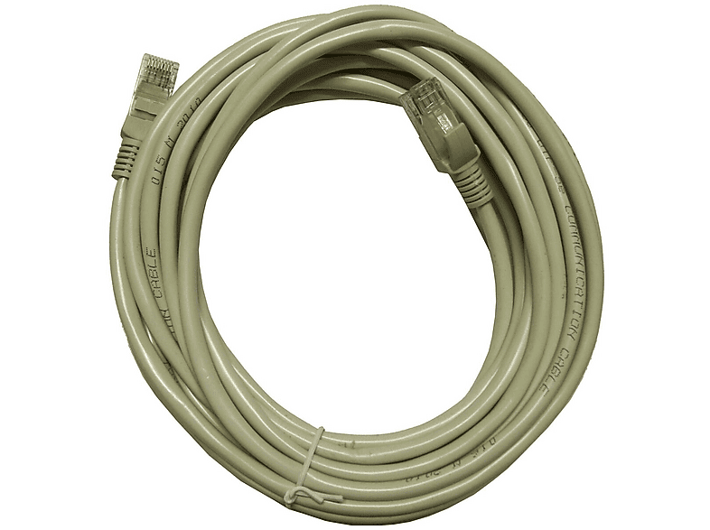 Sourcingmap 2-adriges Rundkabel – 5 M, Geflochten, Grau, 0,75 Mm², Für Lampen & Deko, Vintage-Look