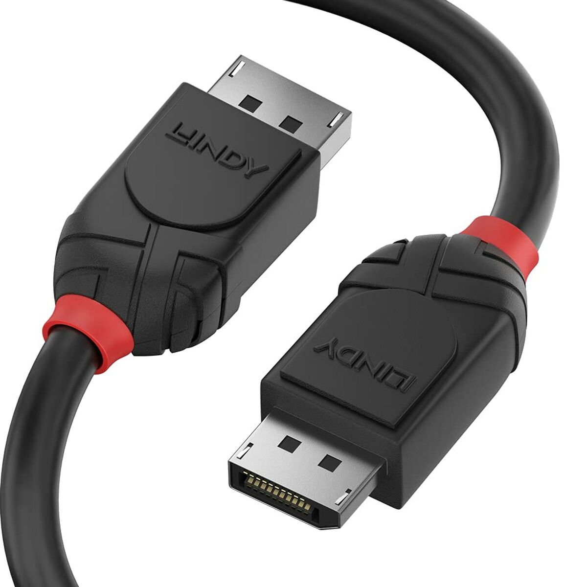 LINDY 36494 DisplayPort-Kabel, Schwarz
